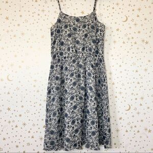 Ann Taylor LOFT Floral Sleeveless Summer Dress XS